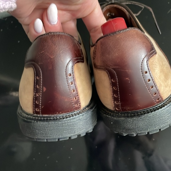 Footjoy professional leather Oxford shoes 11M - Picture 4 of 6